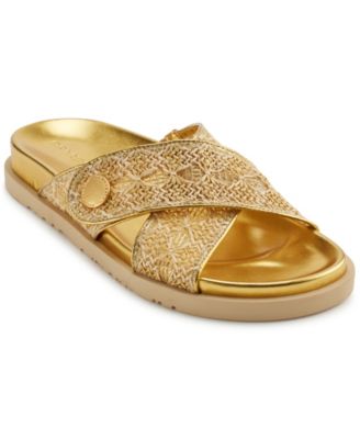 Женские босоножки-слипоны на плоской подошве Harisa X- Band от Donna Karan New York Womens 29190₽