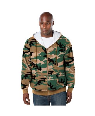 Утепленная толстовка Boulder Creek Big - Tall by KingSize на молнии с капюшоном 13590₽