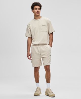 Мужские 7-дюймовые французские махровые шорты-карго Mode of One обычного кроя с принтом, эксклюзивно в Macy's
