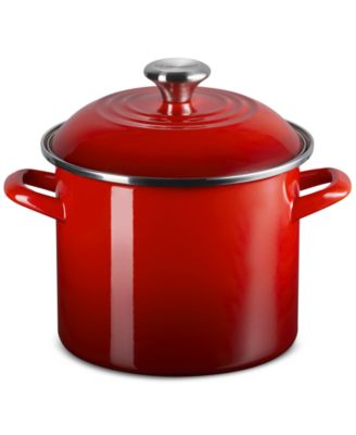 Эмаль Le Creuset на стали 6-дюймовой толщины. Кастрюля для бульона