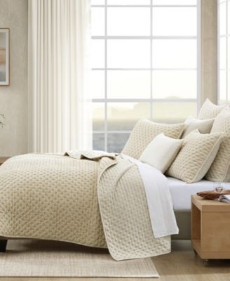 Комплект стеганых одеял из чистого бархата DKNY, 3 шт., King