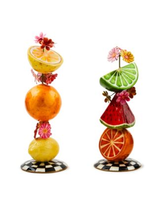 Топиарии Tutti Frutti от Mackenzie-Childs, набор из 2-х цветов