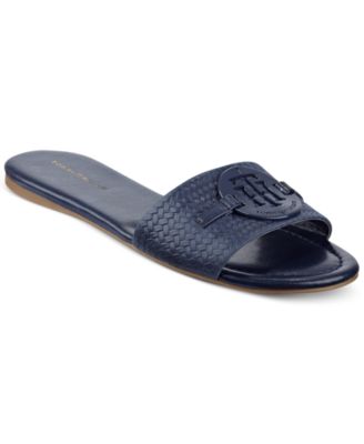 macy's tommy hilfiger slides