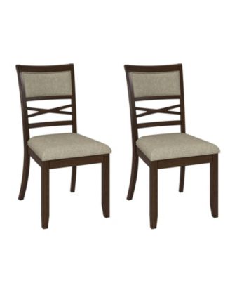 Домашний набор Hulala Home из 2-х обеденных стульев Felix Transitional из массива дерева