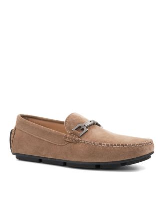 Мужские мокасины-слипоны Taso от Bruno Magli коричнево-бежевого цвета