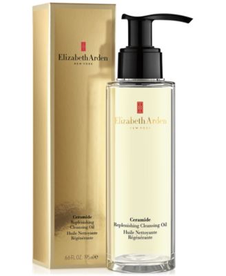 Восстанавливающее очищающее масло Elizabeth Arden с керамидами белого цвета