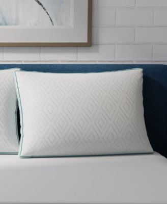 IntelliSLEEP Tailored Rest Cool Change Регулируемая комфортная гибридная подушка для кровати, Jumbo