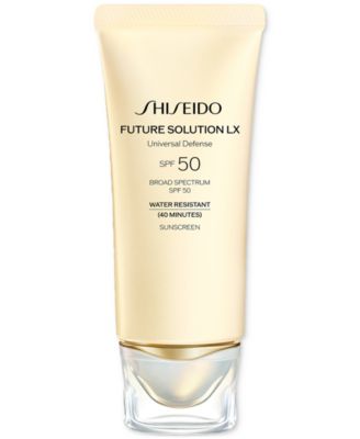 Shiseido Future Solution LX Universal Defense SPF 50, 2 унции, без цвета