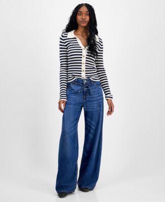 Женские джинсы палаццо Legend от Lucky Brand синего цвета