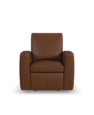 Кожаное кресло с электроприводом FLEXSTEEL Aria 38