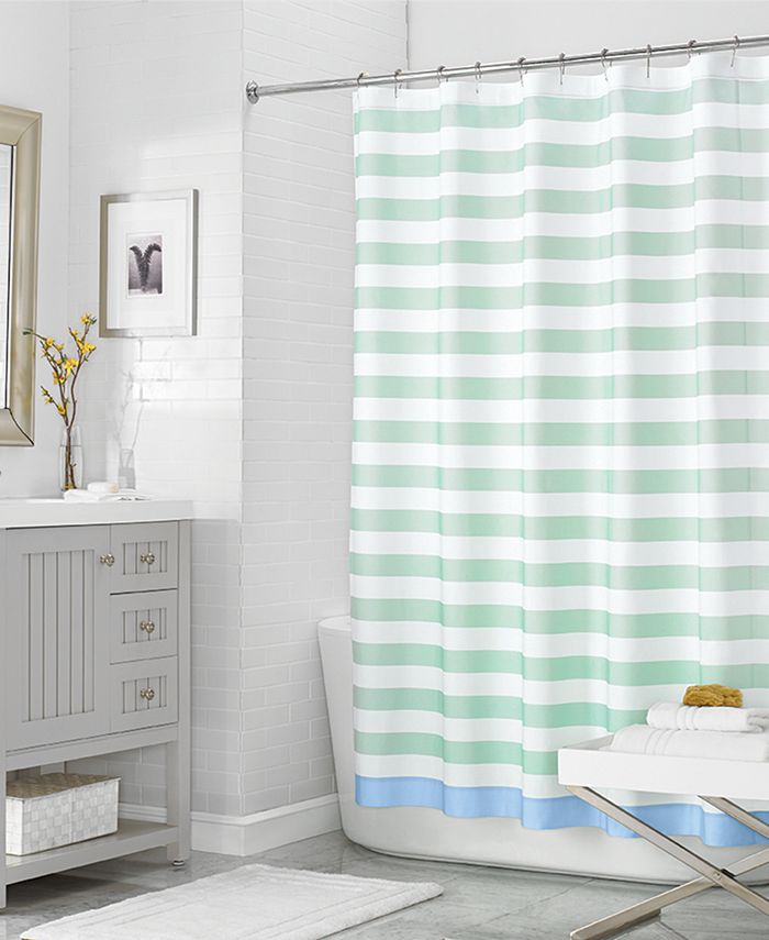 Martha Stewart Collection CLOSEOUT! 72" x 72" Beach House Stripe Shower