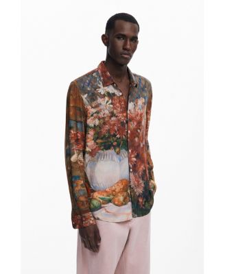 Мужская клетчатая рубашка Desigual с длинным рукавом