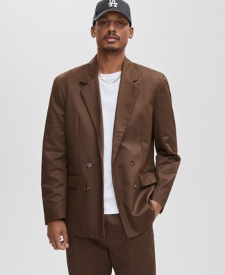 Мужской двубортный блейзер свободного кроя Mode of One, эксклюзивный бренд Macy's