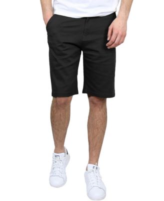 Мужские шорты-чино из эластичной ткани Galaxy By Harvic черного цвета
