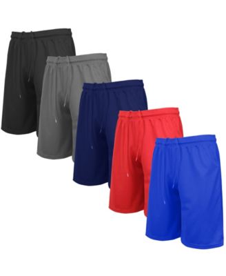 Мужские шорты Galaxy By Harvic из 5 комплектов легкой дышащей сетки, отводящей влагу.