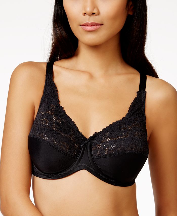Lilyette Minimizer Comfort Lace Underwire Bra 428 & Reviews All Bras