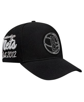 Мужская черная бейсболка Pro Standard Brooklyn Nets Paint the City с застежкой спереди на кнопках