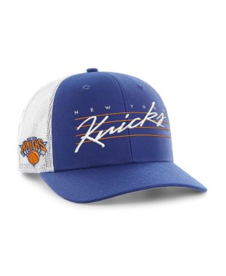 Брендовая мужская синяя кепка New York Knicks Downburst Trucker с регулируемой посадкой 47-го года выпуска