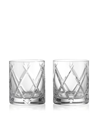 Waterford Connoisseur Olann Двойной старомодный, 11,5 унций, Набор из 2