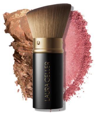 Выдвижная угловая кисть Кабуки Laura Geller Beauty белого цвета