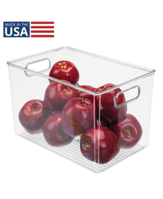 Пластиковый контейнер для хранения IDesign с прозрачными ручками - Сделано в США