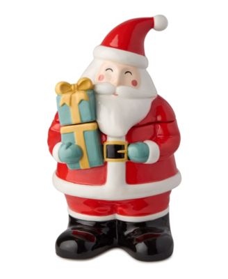 Сертифицированная международная трехмерная банка для печенья Christmas Whimsy Santa
