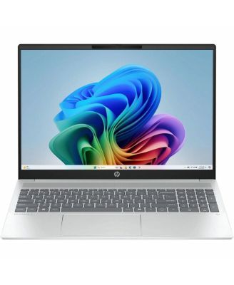 HP OmniBook: 16-дюймовый ноутбук с сенсорным экраном WUXGA Touch, Ryzen AI 7 350, 16 ГБ оперативной памяти, 1 ТБ SSD, Win 11 Home - Glacier Silver, алюминий серебристый