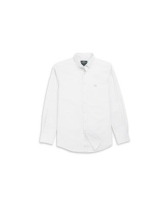 Мужская рубашка спортивного покроя Rodd & Gunn в клетку Gunn Oxford 5 с длинным рукавом серого цвета