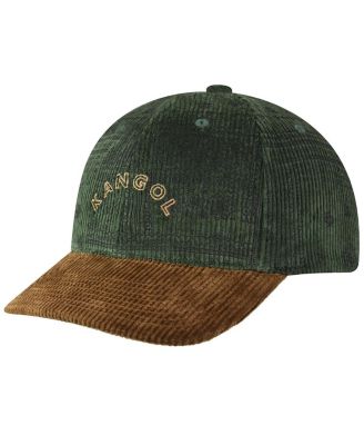 Мужская бейсболка Kangol FlexFit Cord Baseball Cap Бейсбольные и спортивные кепки зеленого цвета
