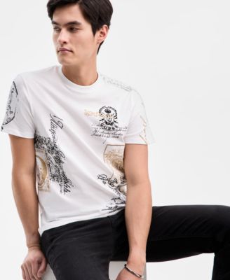 Мужская футболка GUESS с вышивкой и принтом 1981 года выпуска