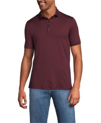 Мужское охлаждающее поло Lands'End с коротким рукавом