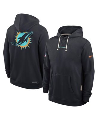 Мужская толстовка с капюшоном Nike Navy Miami Dolphins 2025 NFL Rivalries Sideline Dri-Fit от Nike