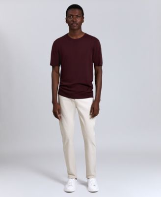 Мужская футболка-свитер с круглым вырезом от Kenneth Cole