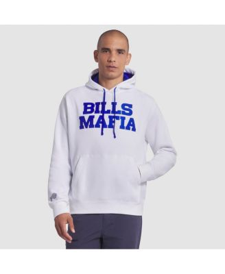 Мужская белая толстовка Nike Buffalo Bills 2025 Rivalries Collection Club с капюшоном от Nike