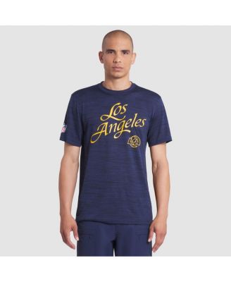 Мужская футболка Nike Midnight Blue Los Angeles Rams 2025 Rivalries из коллекции Sideline Velocity Dri-FIT
