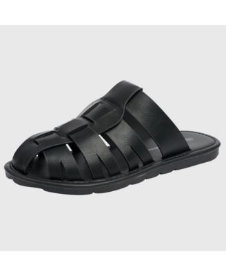 Альпийские швейцарские мужские сандалии Marlin Fisherman Slide из искусственной кожи, нарядные босоножки