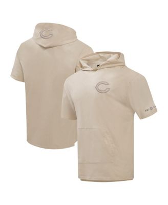 Про стандартные мужские загар Чикаго медведи нейтральные капсулы с коротким рукавом пуловер с капюшоном