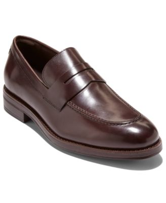 Мужские мокасины Cole Haan Ledley Penny коричневого цвета