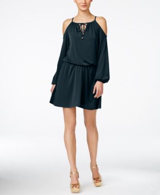 michael kors cold shoulder dress