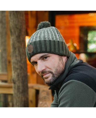 Спортивная мужская шапочка унисекс Mission Mission с вересковым помпоном Kanut Sports