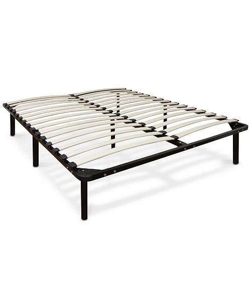 Sleep Trends Europa Wood Slat And Metal Platform Bed Frame Assembly Required Quick Ship Created For Macy S Reviews Mattresses Macy S