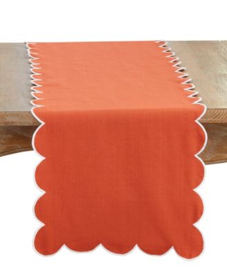 Настольная дорожка Saro Lifestyle с фестонами, 16