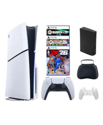 Консоль Sony PlayStation 5 Slim с дисководом и играми