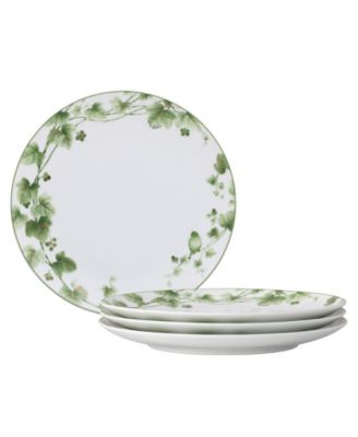 Столовые тарелки Noritake Ivy Whisper, набор из 4 штук