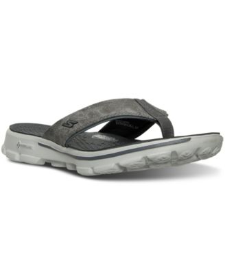 skechers go walk flip flops mens