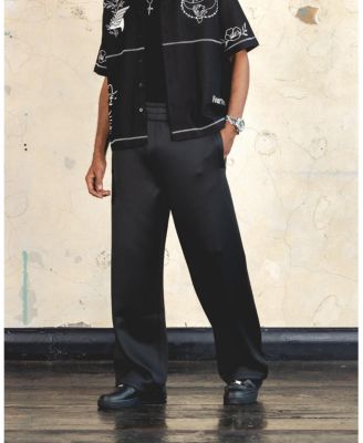 мужские широкие спортивные брюки mnml