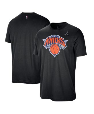 Мужская черная футболка New York Knicks Statement Edition Essential от Jordan