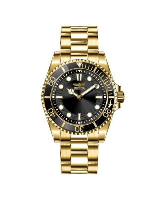 Мужские кварцевые часы Invicta 49701 Pro Diver PC20S с черным циферблатом