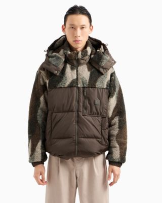 Мужской пиджак-блузон A|X Armani Exchange с цветными вставками