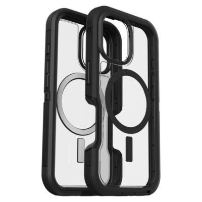 Чехол OtterBox Defender Pro XT Clear MagSafe для Apple iPhone 16 черный